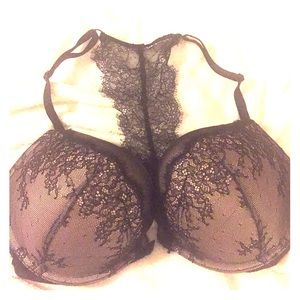 Victoria’s Secret Bombshell Plunge Lace Back 36D